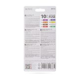 Biztosíték készlet + fázisceruza + teszter - késes - 10 db - 6 - 24V, 3 - 30A