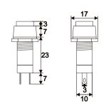 Nyomógombos kapcsoló
