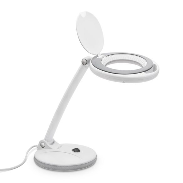 LED lámpa - nagyító lencsével - 4" - 100 mm