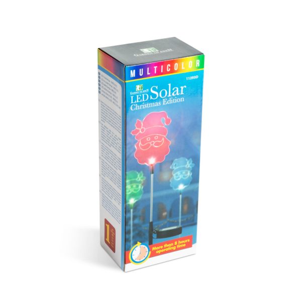 LED-es szolár lámpa - Mikulás