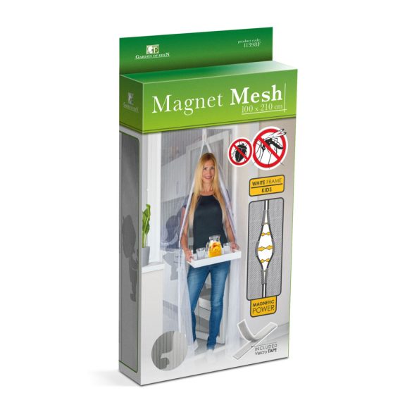 Szúnyogháló függöny ajtóra - mágneses - 100 x 210 cm - Fiú + Lány