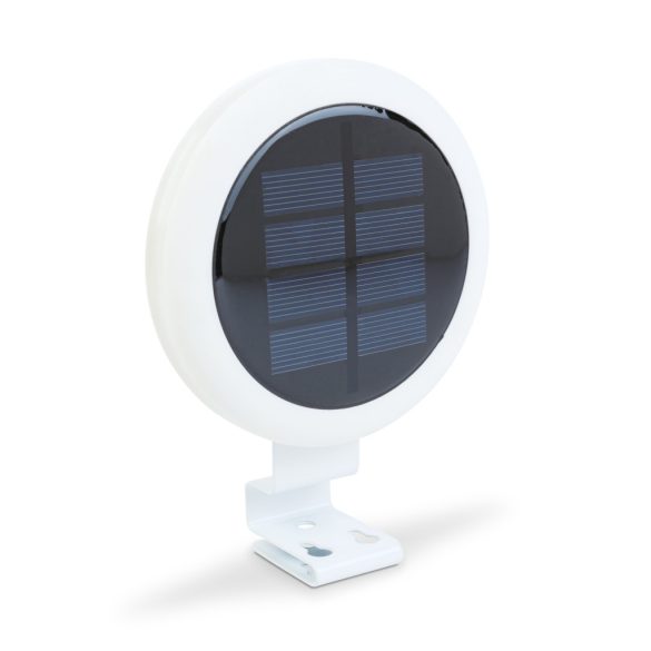 Szolár ereszcsatorna fény - 3 hidegfehér SMD LED - fehér - 11 x 2,6 cm