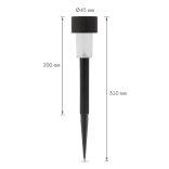 LED-es kültéri szolár lámpa