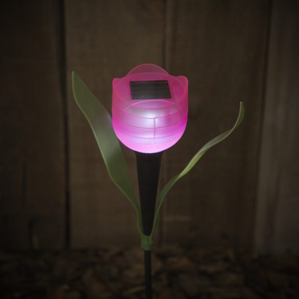 LED-es szolár tulipánlámpa 11703