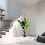 Műnövény dekoráció - banánlevél fa - zöld - 1,2 m