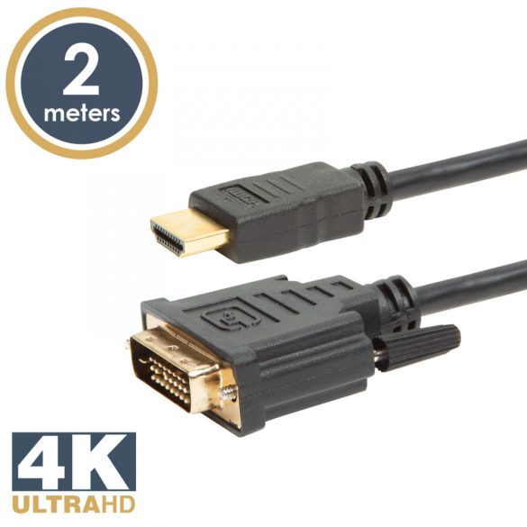 DVI-D / HDMI kábel • 2 m 20380