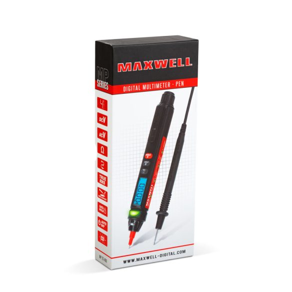 Digitális multiméter - TOLL - 1000V DC - 50 ohm - 1 x AAA 