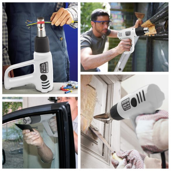 Hőlégfúvó pisztoly - Állítható hőmérséklet