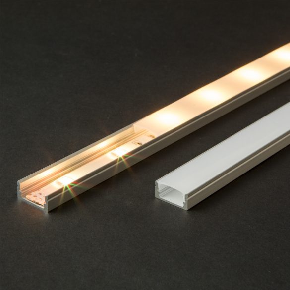 LED alumínium profil takaró búra 41010M1