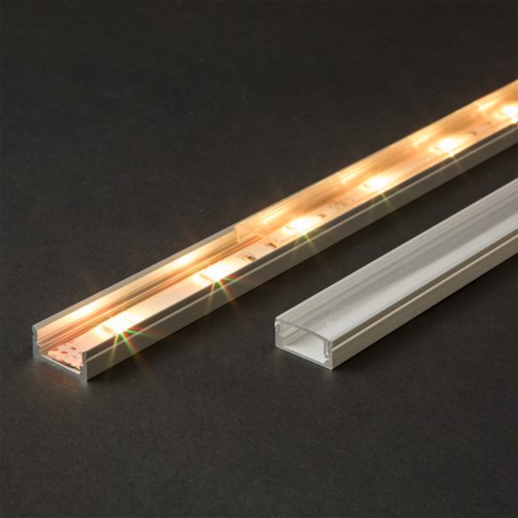 LED alumínium profil takaró búra 41010T1