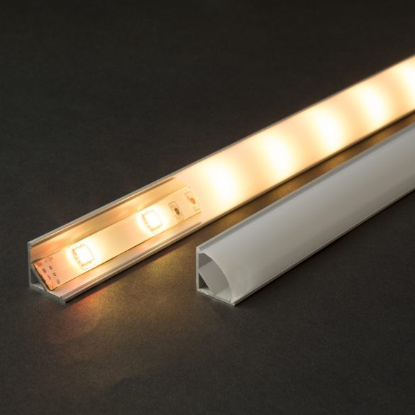 LED alumínium profil takaró búra 41012M1