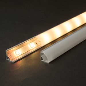 LED alumínium profil takaró búra 41012M2