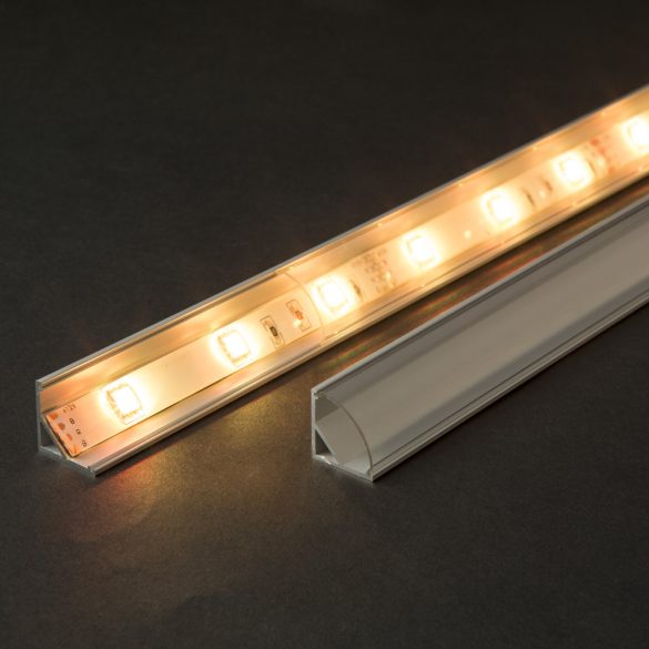 LED alumínium profil takaró búra 41012T1