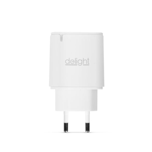 Adapter - Type-C - gyorstöltő, PD20W - fehér