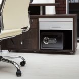 Digitális széf ujjlenyomat olvasóval és gombsorral - 350 x 250 x 250 mm