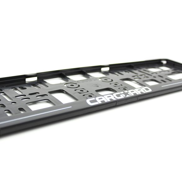 Rendszámtábla keret, műanyag