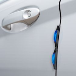   Univerzális ajtóélvédő - kék, fényvisszaverős - 2 db / csomag