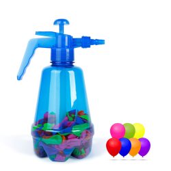   Vizibomba lufi készlet - 500 db lufi - 1,7 L töltőtartállyal