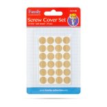 Csavartakaró szett - 13 mm - tölgy - 24 db / csomag