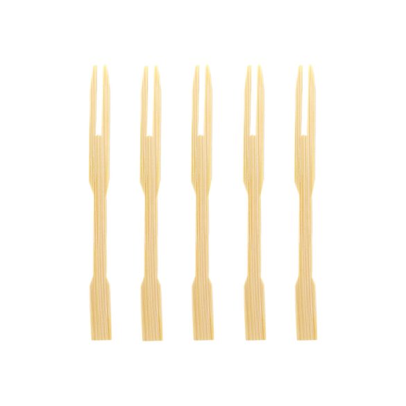Bambusz falatka pálcika - 9 cm - 50 db / csomag