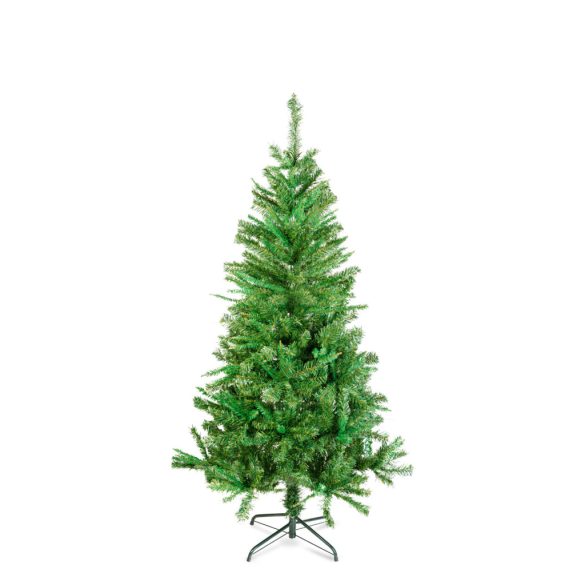 Műfenyő - 150 cm - 3D lucfenyő - kétszínű - PVC