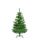 Műfenyő - 120 cm - Nordmann - PVC - sötétzöld