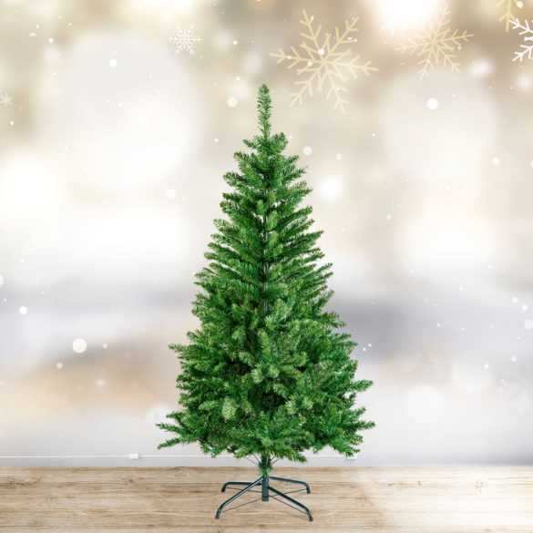 Műfenyő - 150 cm - Nordmann - PVC - sötétzöld