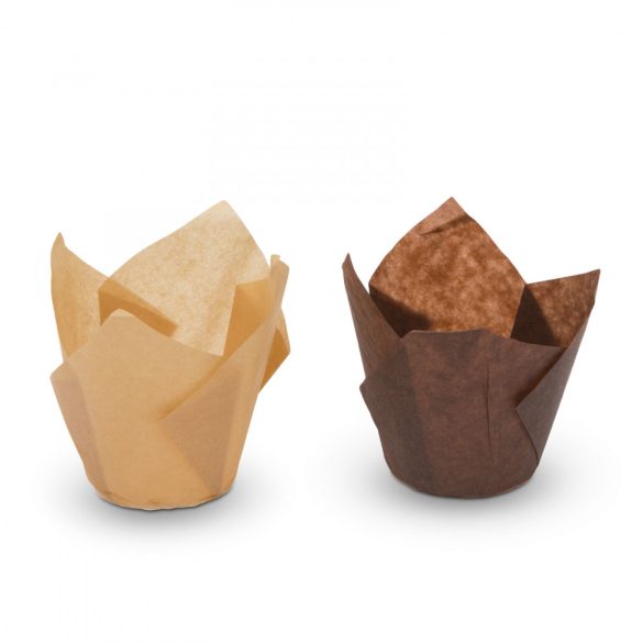 Muffin papír szett - tulipán - 100 db / csomag 57168Y