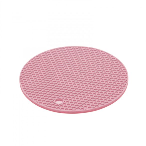 Szilikon edényalátét - 18 cm - rózsaszín 57274PK