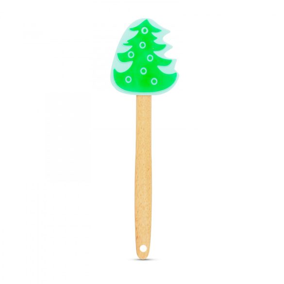 Szilikon spatula - karácsonyfa - 29 x 7,6 cm 57527A
