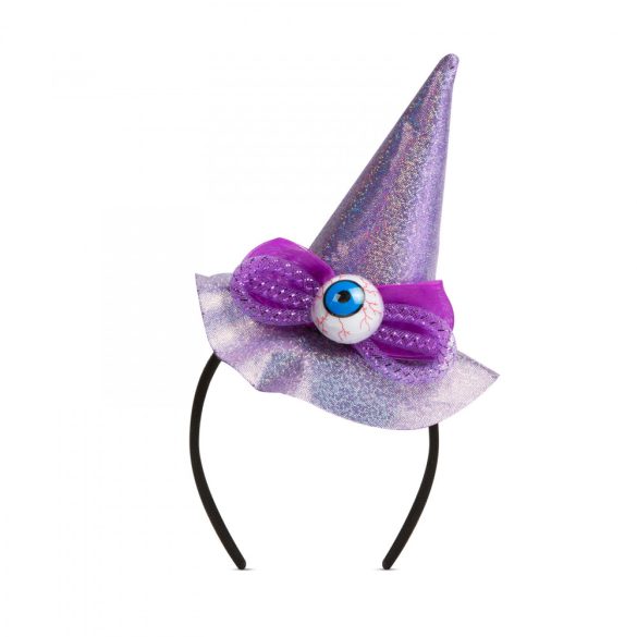Halloween-i hajráf - boszorkány kalap 58119B
