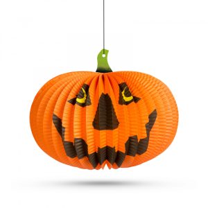 Halloween-i tökös lampion - akasztható - 26 cm 58137C