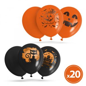 Halloween-i lufi szett - 6 féle - 20 db / csomag 58140