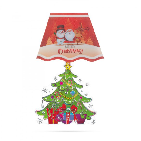 Karácsonyi LED-es lámpa matrica - 17 x 28 cm 58257A