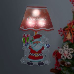 Karácsonyi LED-es lámpa matrica - 17 x 28 cm 58257C