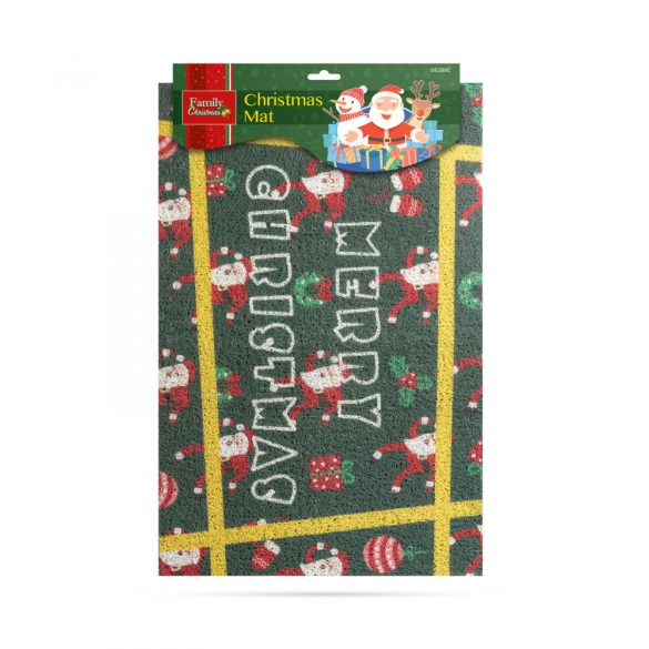 Karácsonyi lábtörlő - "Merry Christmas" - 60 x 40 cm  58280C