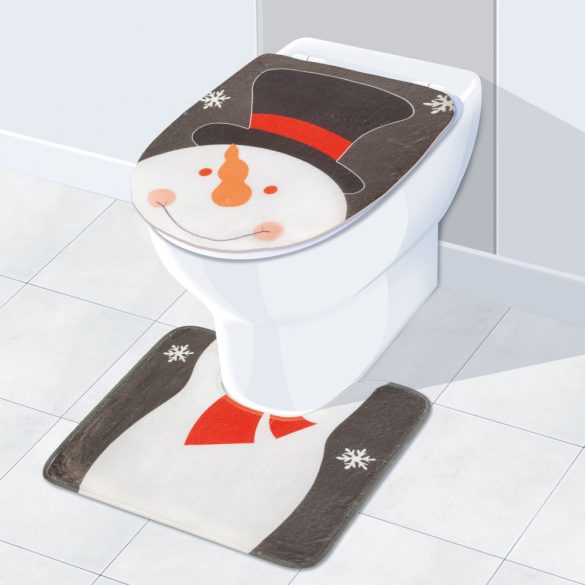 Karácsonyi WC ülőke dekor 58281B