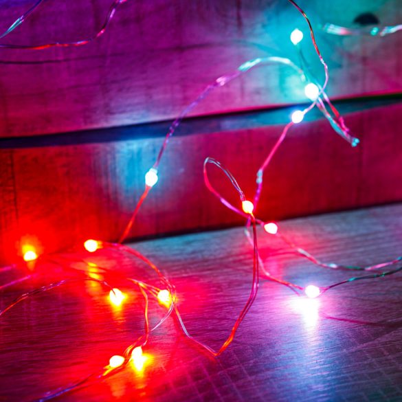 Smart fényfüzér - USB - 33 RGB LED - 5 m - Bluetooth