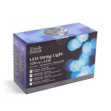 LED karácsonyfa fényfüzér - 1,9 m - 120 LED, hidegfehér - IP44