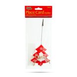 Ültetőkártya tartó - csipeszes - fenyőfa - 8,5 x 12 cm 