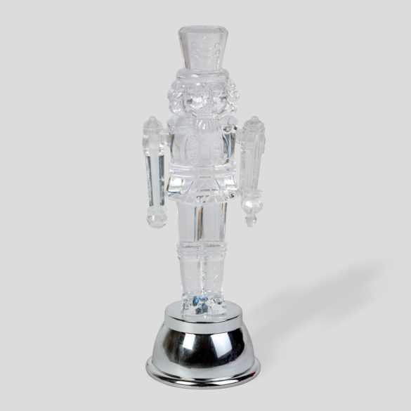 LED-es ólomkatona dekoráció - RGB LED - 15 x 5 x 5 cm - elemes