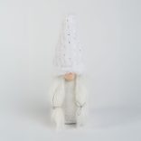 Textil dekoráció - manó - 22 x 8 x 8 cm