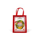 Karácsonyi ajándéktáska - 24 x 19,5 x 9,5 cm - 2 féle