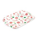 Karácsonyi tálca - műanyag - 34 x 23 cm