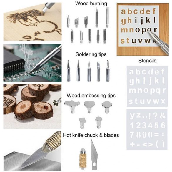 72 darabos pirográf készlet BG-1549259