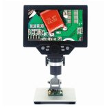 Digitális mikroszkóp álllvánnyal, 1-1200X, 12MP, 7inch kijelző, G1200 BG-1553823