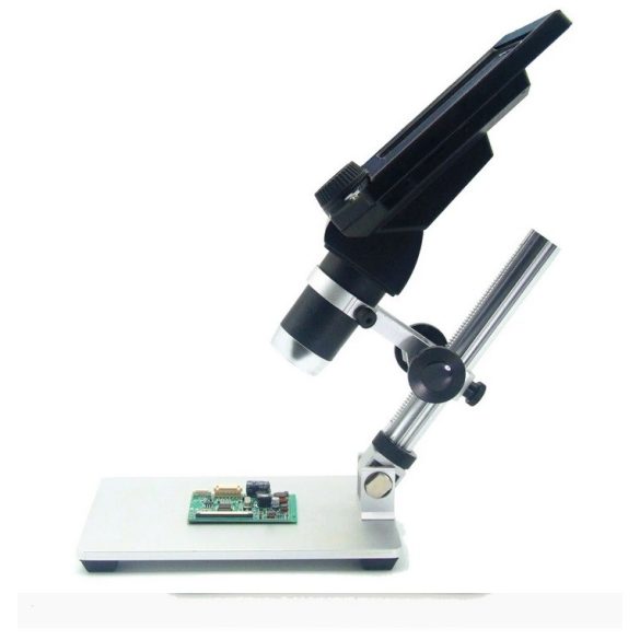 Digitális mikroszkóp álllvánnyal, 1-1200X, 12MP, 7inch kijelző, G1200 BG-1553823