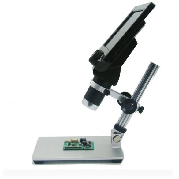 Digitális mikroszkóp álllvánnyal, 1-1200X, 12MP, 7inch kijelző, G1200 BG-1553823