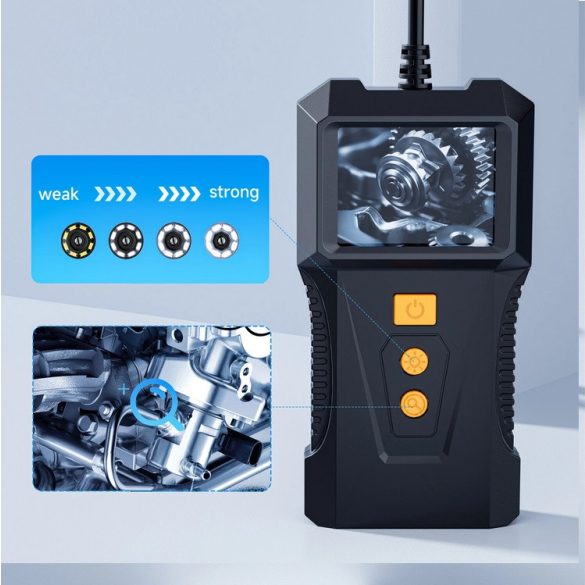 Endoszkóp kamera 1080p kijelzővel, 2m, 5m, 10m, 15m, 20m BG-2022174