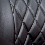 Gamer szék karfával - fekete / kék - 71 x 53 cm / 53 x 47 cm